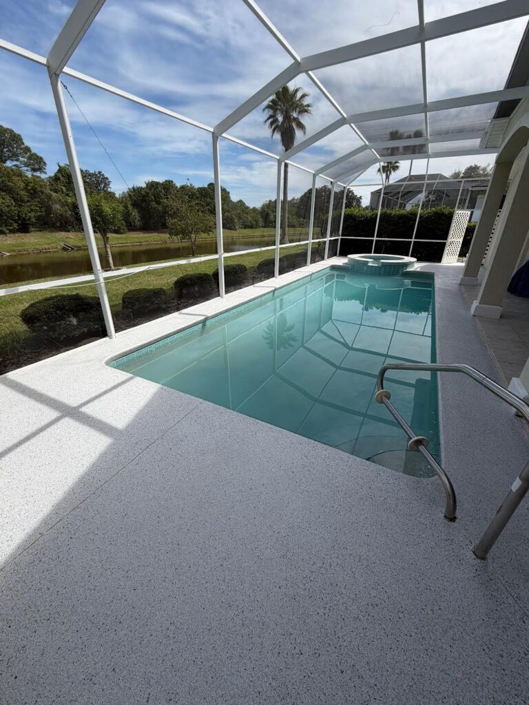 pool deck resurfacing options