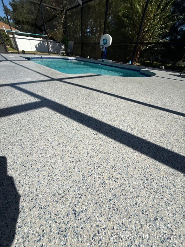 pool deck concrete coatings