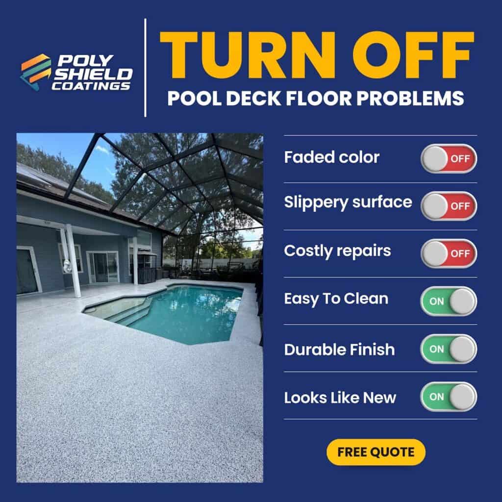 polyaspartic pool deck resurfacing
